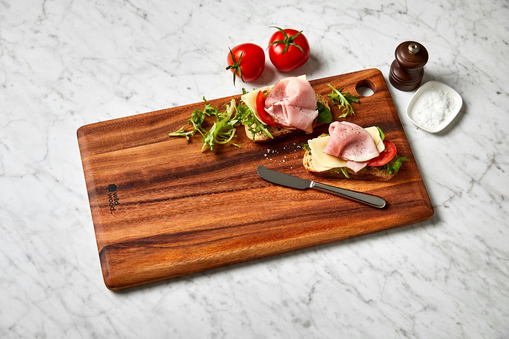 Murray XLarge Thick End Grain 'Butcher's Block style' Board With Juice  Lane, 50 x 40 x 7.5cm