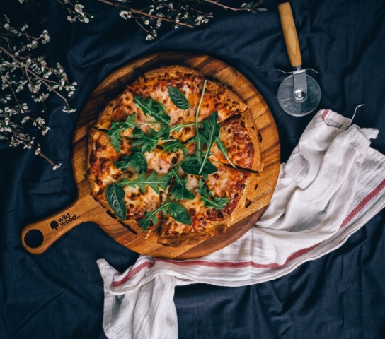 wood pizza paddle
