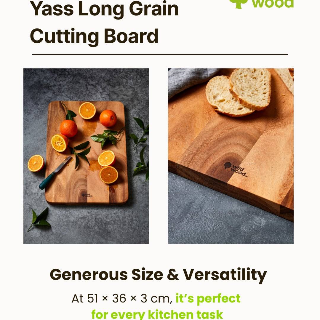 🌳 For the home chef who loves style.
🌳 This beautiful board gives you a generous prep surface, and...
🌳 ... looks great on your kitchen bench.

Functional. Beautiful. Effortlessly you.