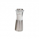 Tmi718 T&g Apollo Salt Mill In Clear Acrylic & Stainless Steel 150mm 2