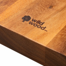 Wild Wood Logo Hot Stamp On Board